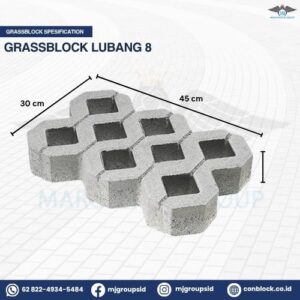Grassblock Lubang 8